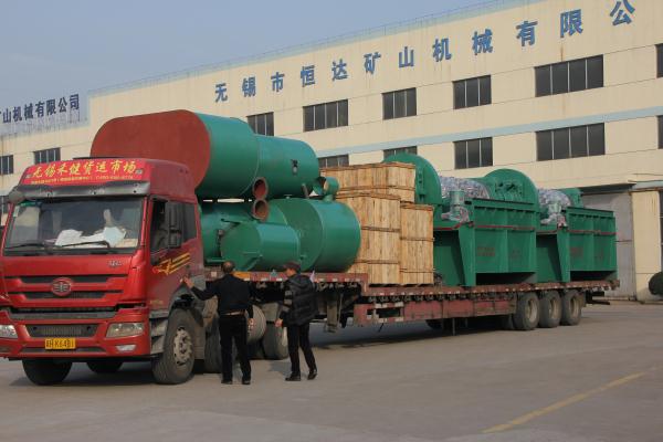 發(fā)往河北2臺(tái)ZPG72-6盤式真空過濾機(jī)