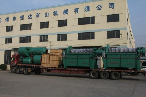 發(fā)往河北2臺(tái)ZPG72-6盤式真空過濾機(jī)